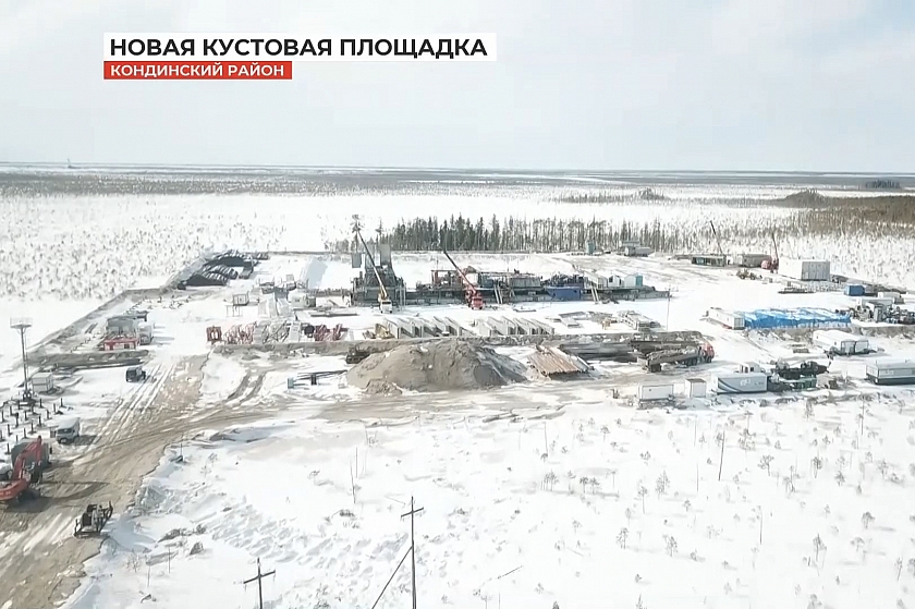 Строительство новой кустовой площадки на территории Восточно-Каюмовского месторождения 