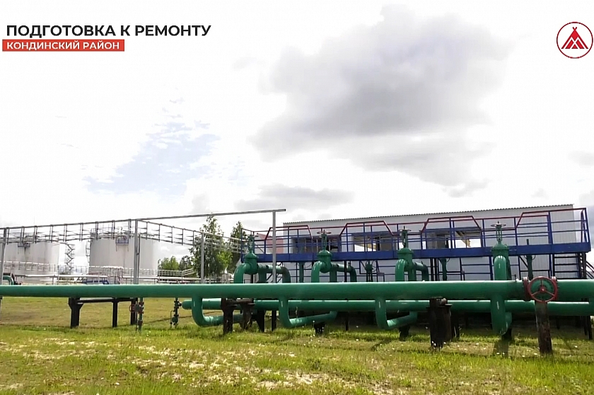 Капитальный ремонт резервуара на Мортымья-Тетеревском месторождении