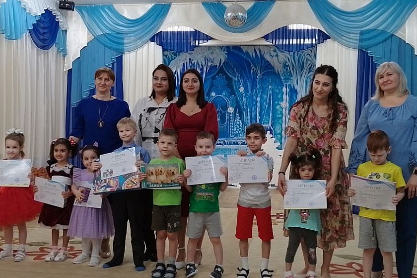 Маленькие победители и призёры конкурса «Чумовой городок»
