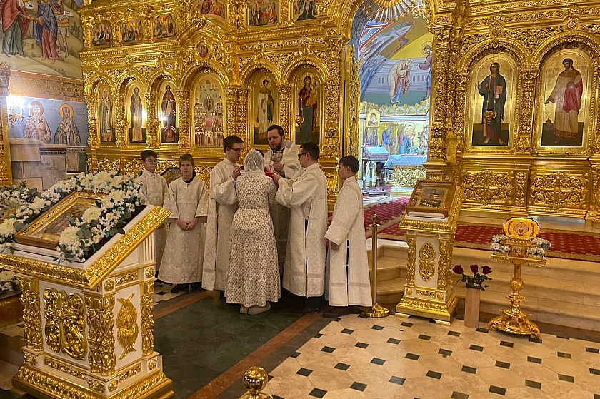 Крещение Господне отмечают православные верующие 