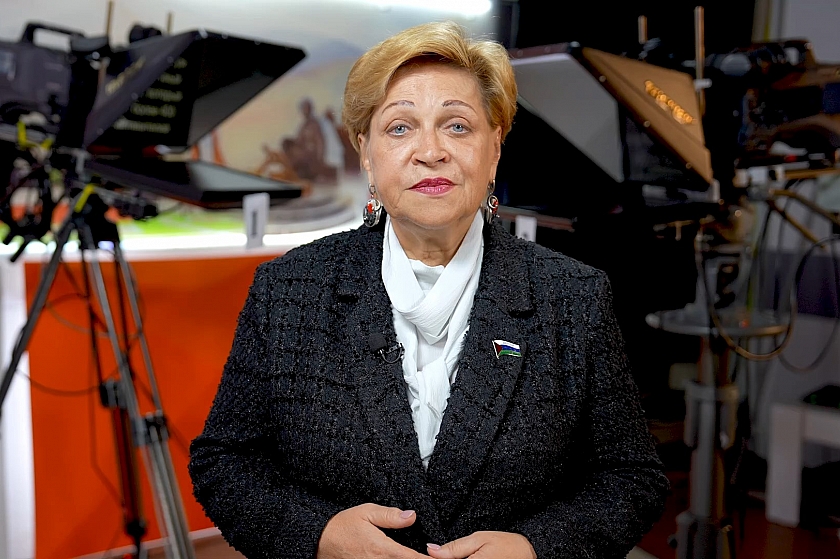 Поздравление с Днём телевидения от депутата областной думы Инны Лосевой 