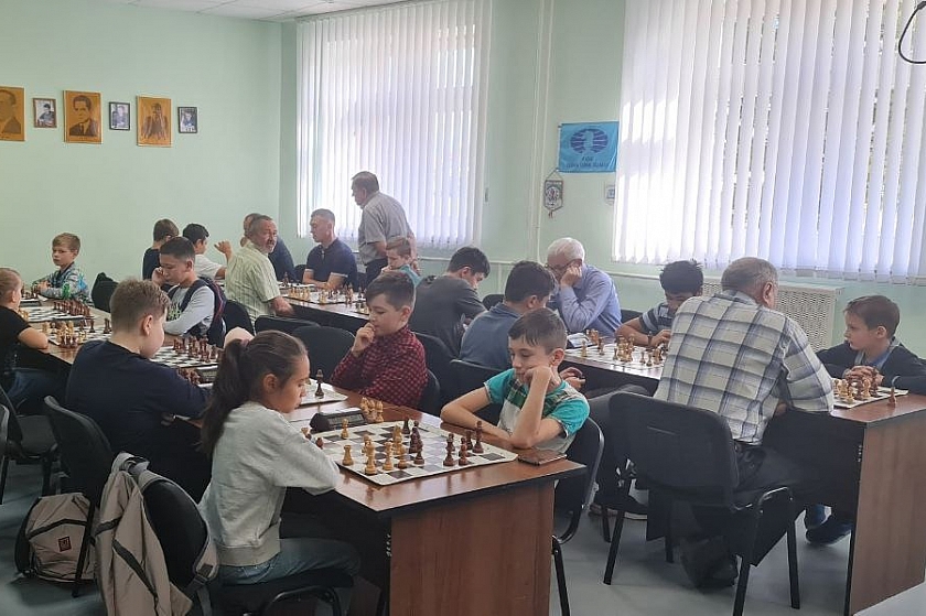 Городской турнир по шахматам в Лангепасе
