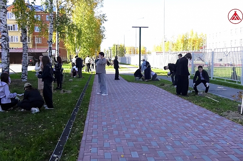 Зелёный подарок к юбилею Урая