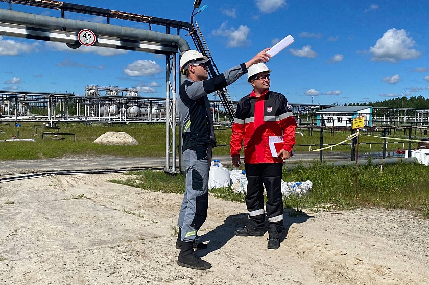 Капитальный ремонт резервуара на дожимной насосной станции «Лангепаснефтегаза»