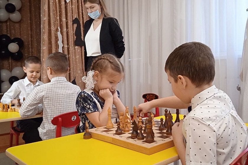 В Покачах состоялся шахматный турнир среди дошкольников