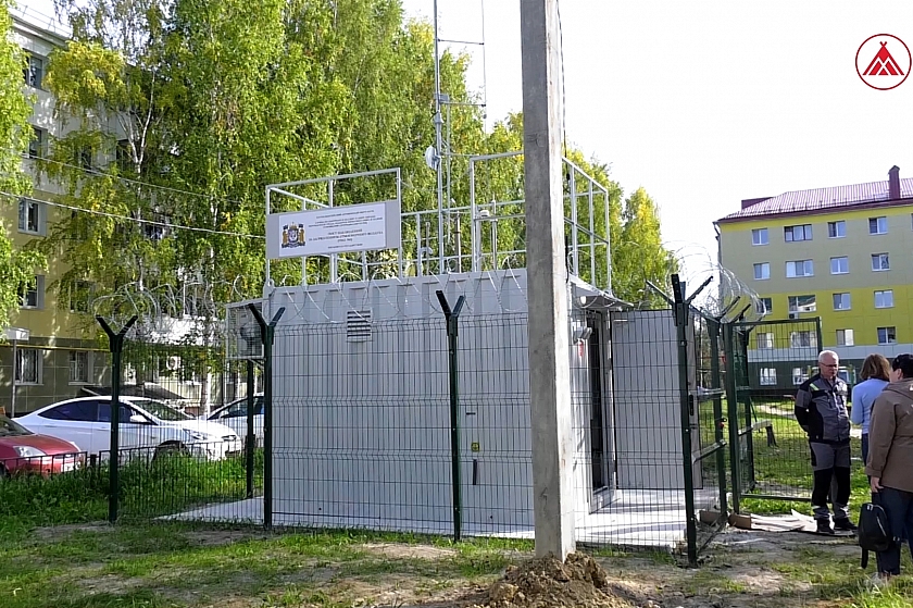 Открытие пункта мониторинга атмосферы в Урае