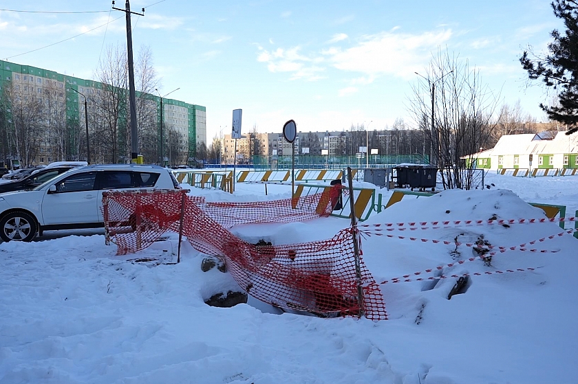 В Лангепасе продолжают ремонтировать водопровод