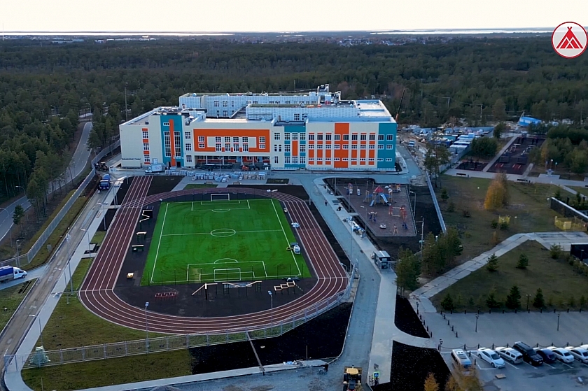 Новая школа в Когалыме готова на 69 %