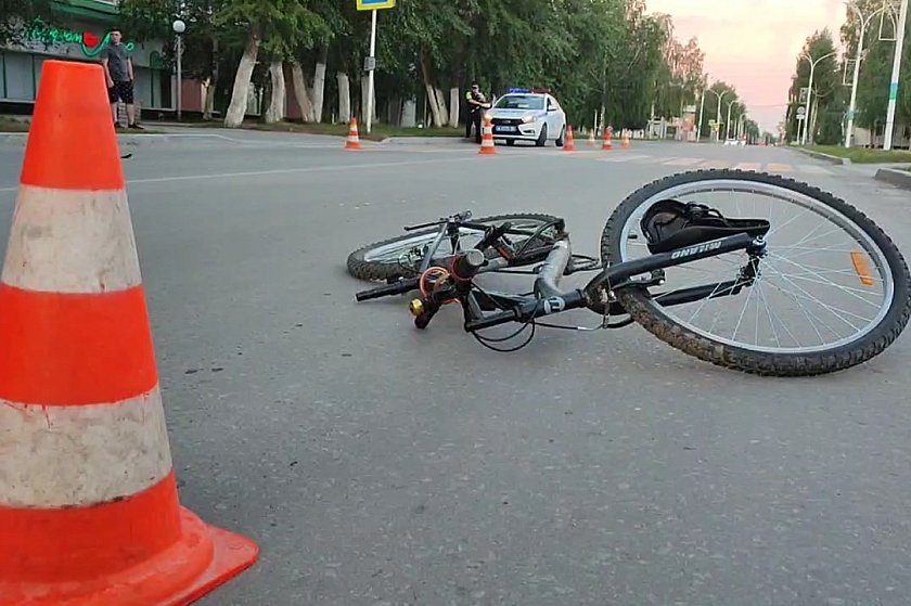 В Урае произошло два ДТП с участием велосипедистов 