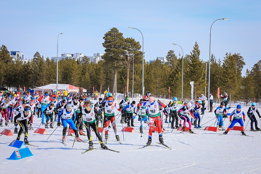 Соревнования по лыжным гонкам памяти Степана Повха в Когалыме