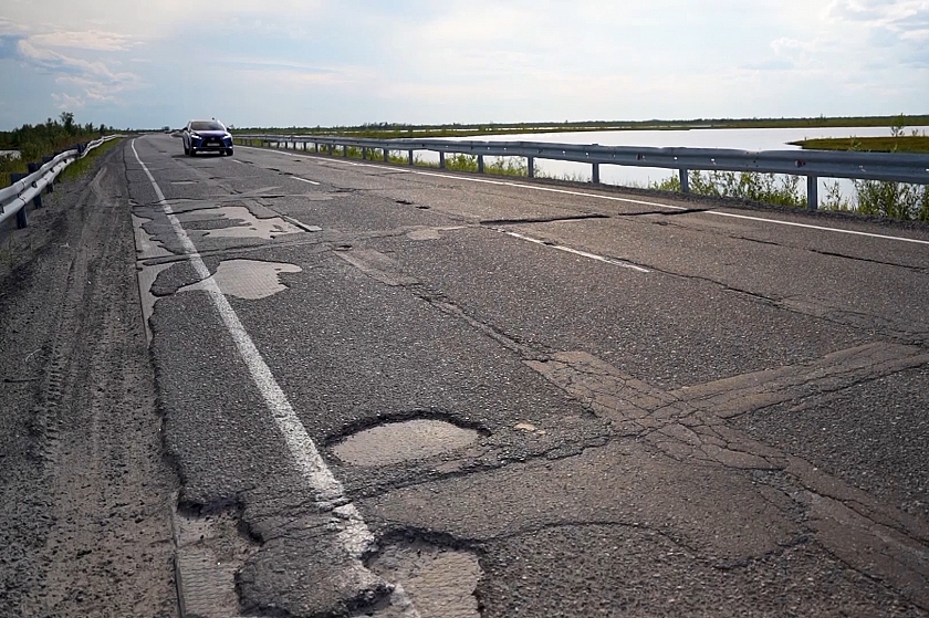 Кампания по ремонту дорог в самом разгаре!