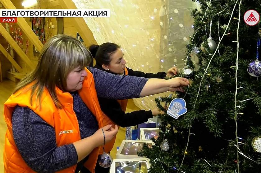 Новогодняя акция «Варежка мечты» в Урае