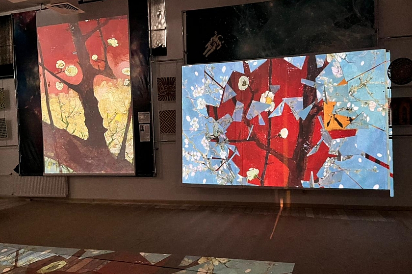 В Музейно-выставочном центре Когалыма работает мультимедийная выставка «Винсент Ван Гог» 
