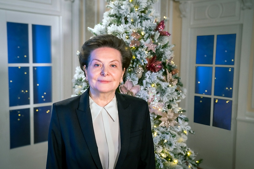 Поздравление с Новым годом от губернатора ХМАО-Югры Натальи Комаровой 