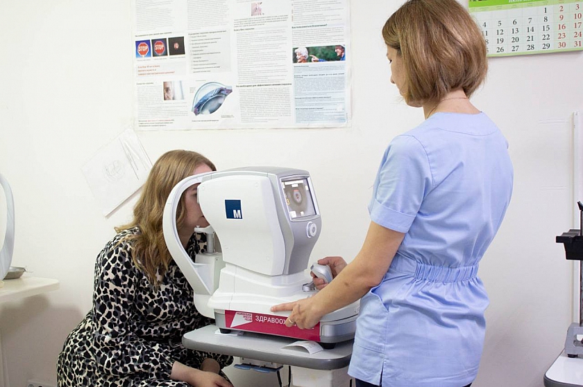 Новое офтальмологическое оборудование в больнице Лангепаса