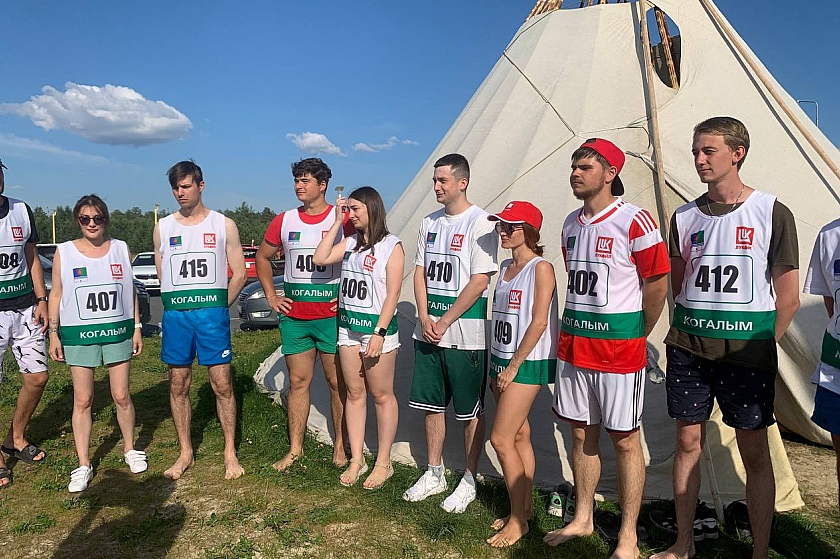 Молодые специалисты «ЛУКОЙЛ - Западной Сибири» приняли участие в гонках на обласах