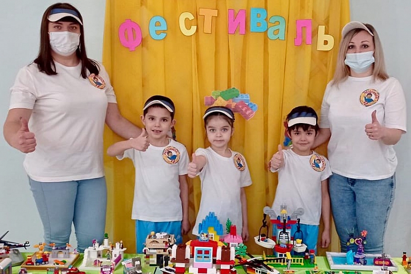 В лангепасском детском саду «Солнышко» реализуют проект «Леготехники»