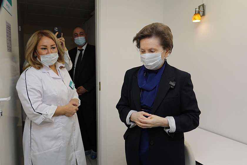Губернатор Ханты-Мансийского автономного округа Наталья Комарова побывала в Когалыме с рабочим визитом