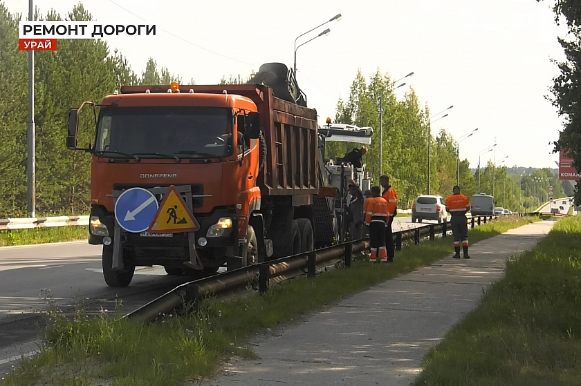 Ремонт дорог в Урае