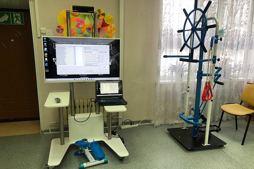 Новое оборудование для реабилитации в социальном центре Лангепаса 