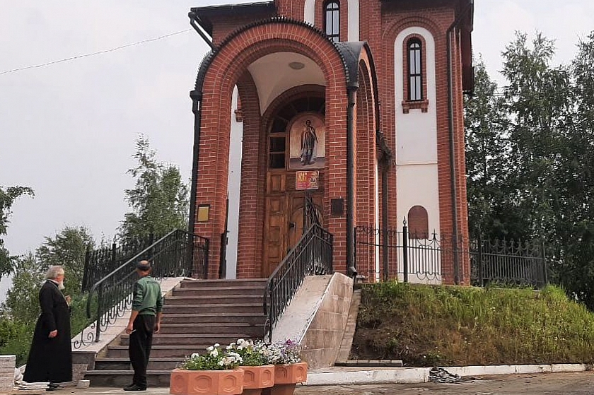 В Урае завершается реконструкция храма Александра Невского