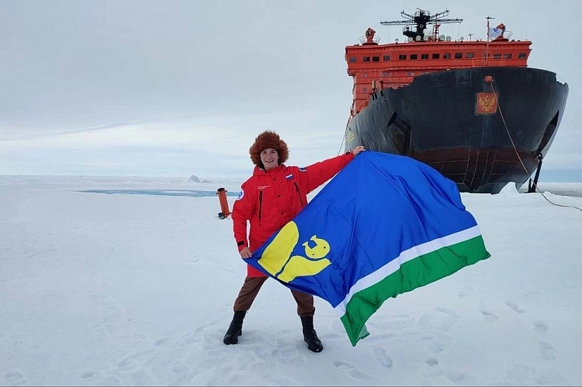 Арктическая экспедиция юного лангепасца на Северный полюс