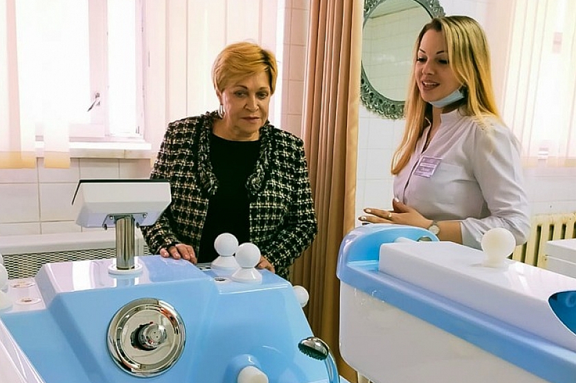 Депутат областной думы Инна Лосева побывала в оздоровительном центре «Жемчужина»