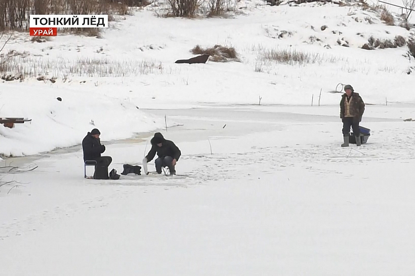 Рыбаки на тонком льду 