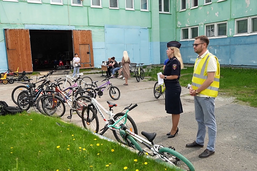 В Лангепасе прошли соревнования «Безопасное колесо» для школьников