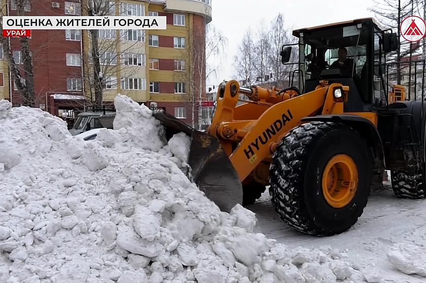 Снегоуборка в Урае